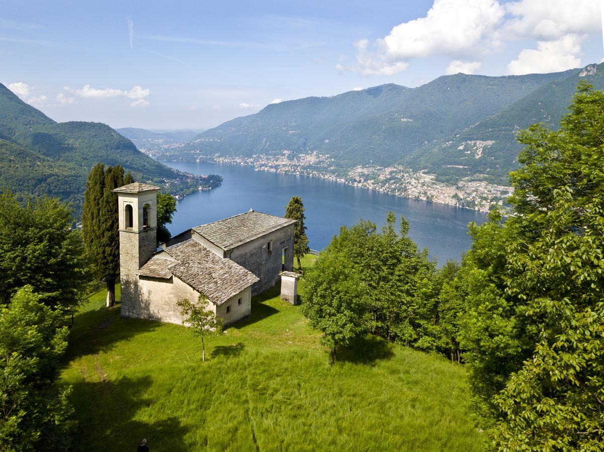 B&B Aquarelle Faggeto Lario Eksteriør bilde
